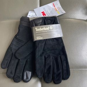 Timberland Touch-Screen leather gloves